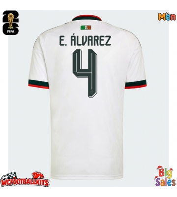 Mexico Edson Alvarez #4 Replica Away Stadium Shirt World Cup 2026 Short Sleeve